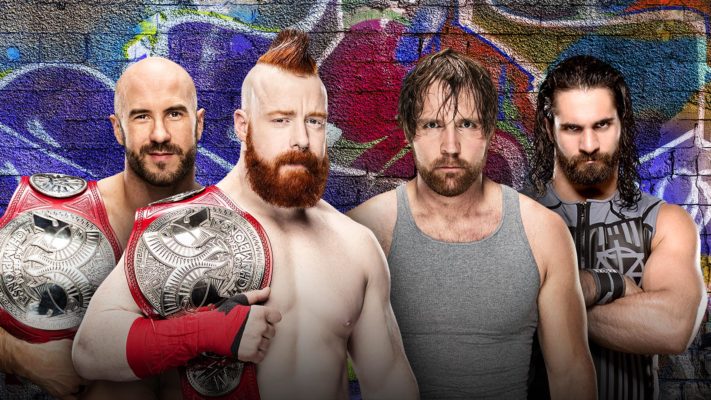 sheamus cesaro ambrose rollins