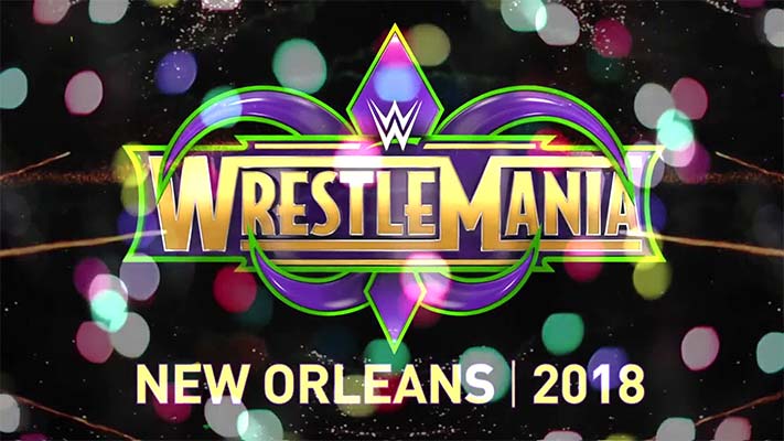 New Photo Of The WrestleMania Stage Being Set Up At Mercedes-Benz Superdome