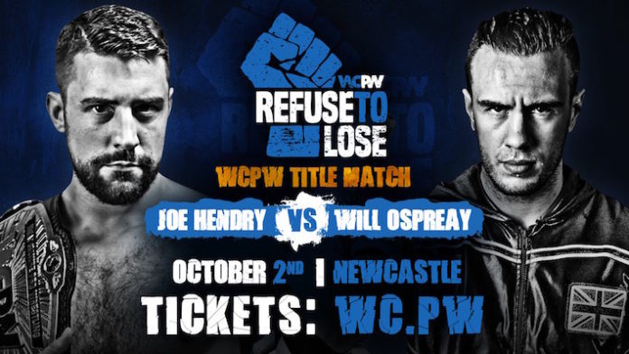 WCPW Title Ospreay vs Hendry