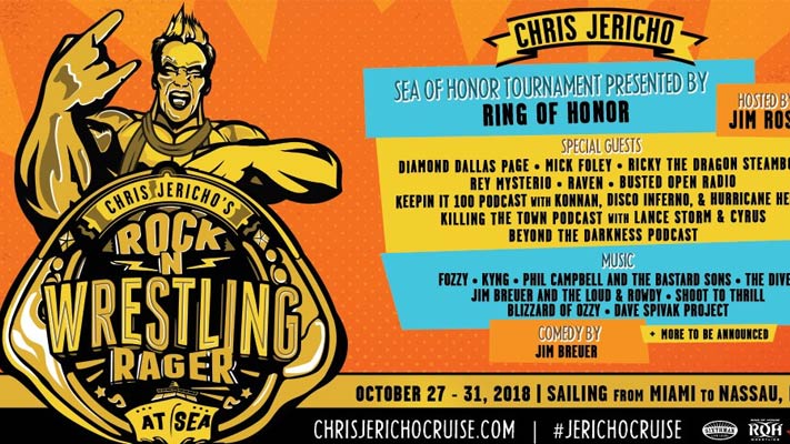 Chris Jericho Unveils 1st Round Matches For Sea Of Honor Tournament