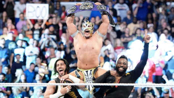 Kalisto WWE Cruiserweight Champion