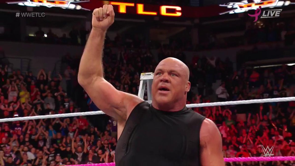 kurt angle at wwe tlc