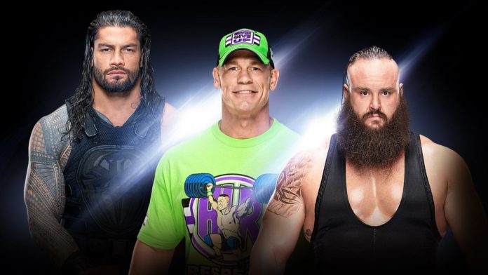 Roman Reigns John Cena Braun Strowman