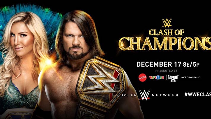 Updated Card For WWE Clash Of Champions