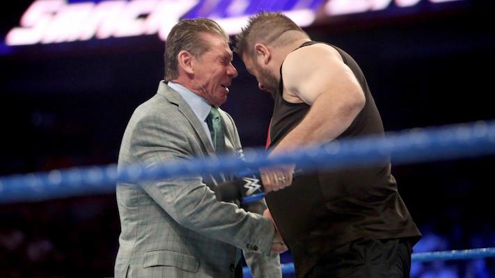 Kevin Owens and Vince McMahon