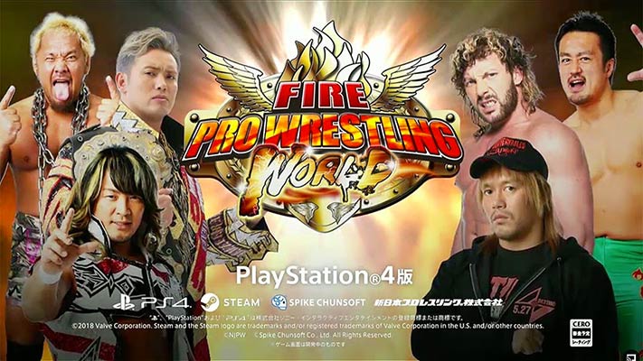 NJPW & Fire Pro Wrestling Teaming Up For New PS4 Game