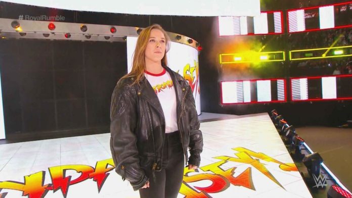 ronda rousey wwe contract