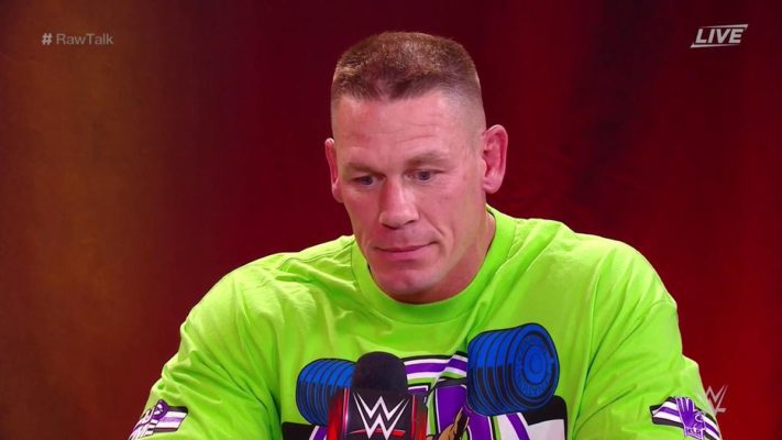 Cena Elimination Chamber RAW Talk