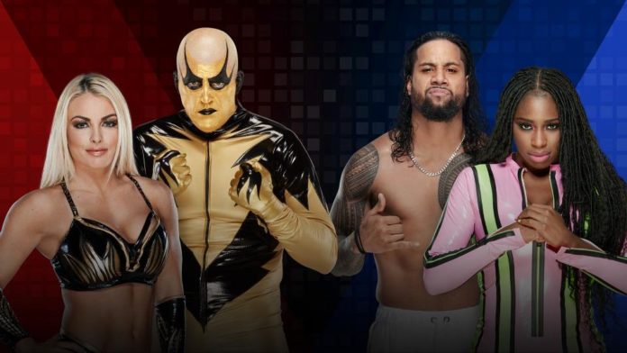 MMC Goldust and Mandy Rose Jimmy Uso and Naomi