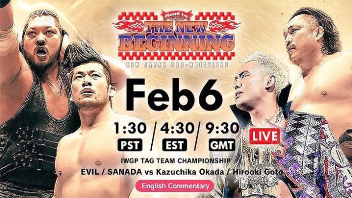 NJPW Road to The New Beginning in Osaka