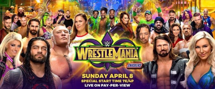 WrestleMania poster