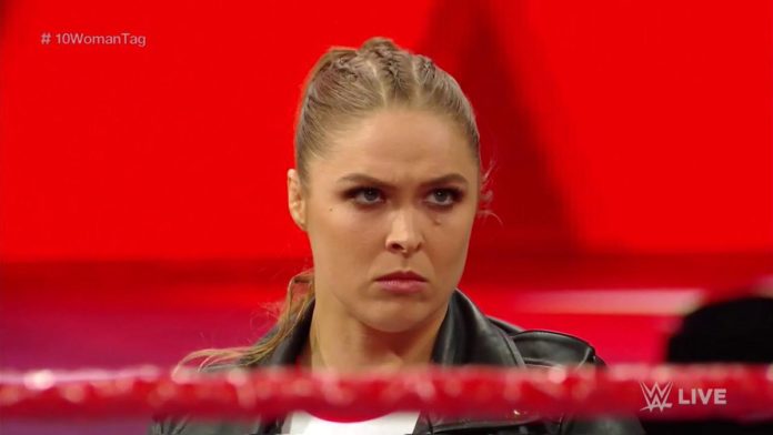 Ronda Rousey Mickie James RAW 