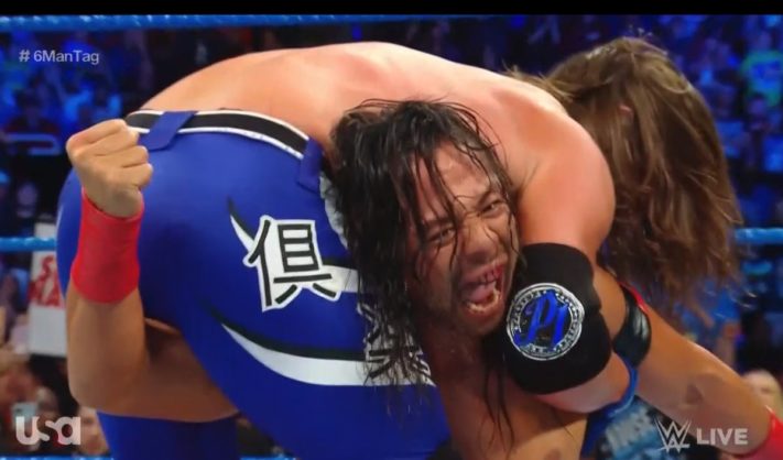 nakamura aj styles smackdown