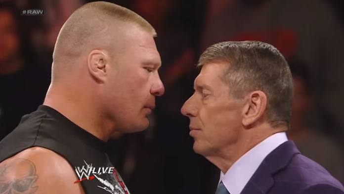 Brock Lesnar Vince McMahon