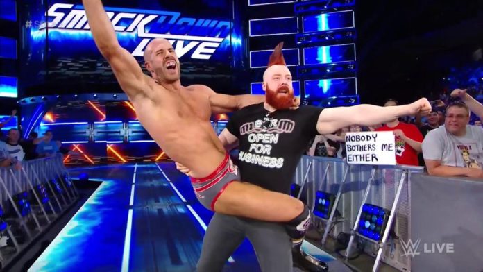 cesaro wins smackdown 