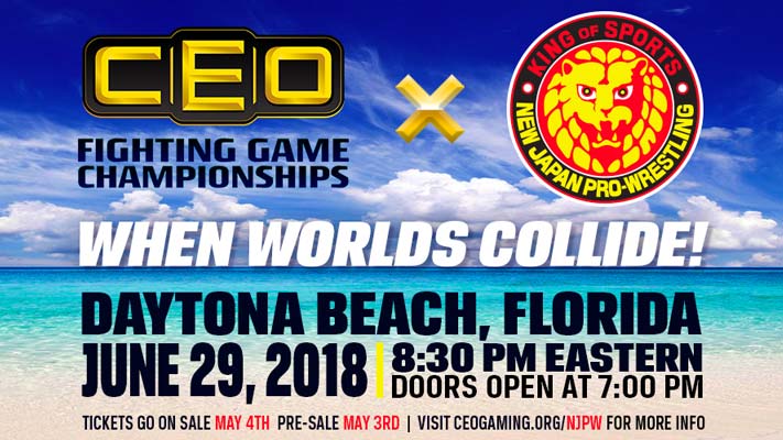 NJPW Coming To Daytona Beach Next Month (6/29)