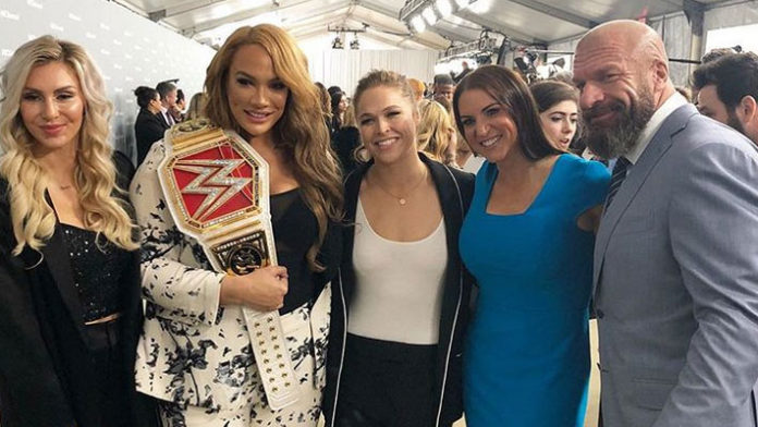 ronda rousey nia jax stephanie triple h nbcuniversal nbc universal