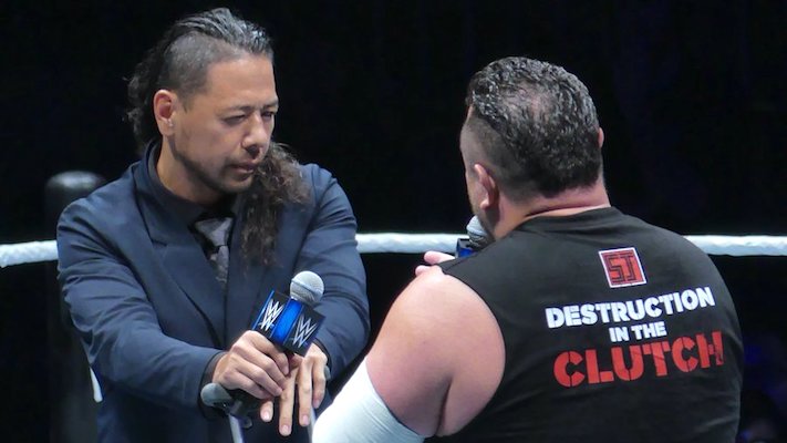 Nakamura Appears On Crutches, Gets Choked Out At #WWETokyo