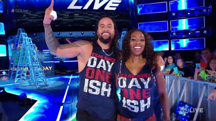 Naomi Jimmy Uso SmackDown 