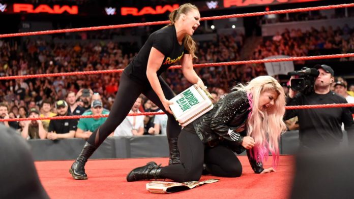 Rousey Bliss RAW 