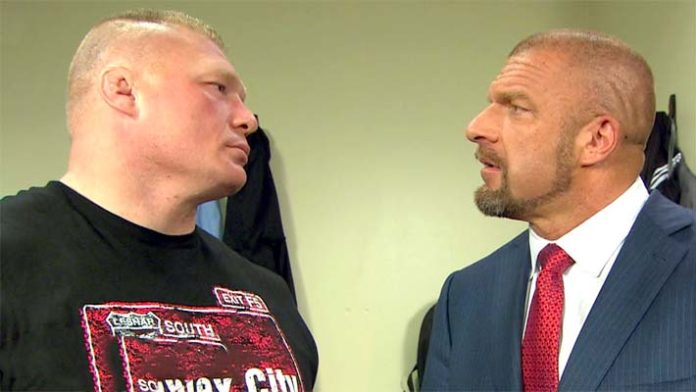 hhh lesnar