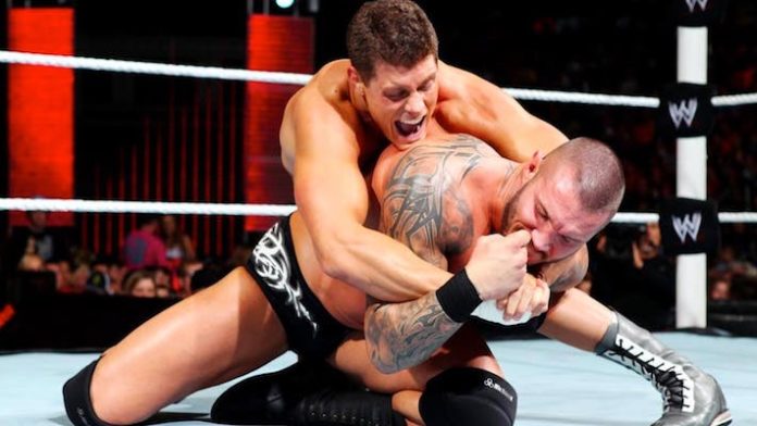 Cody Rhodes and Randy Orton