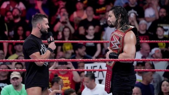 Finn Balor and Roman Reigns