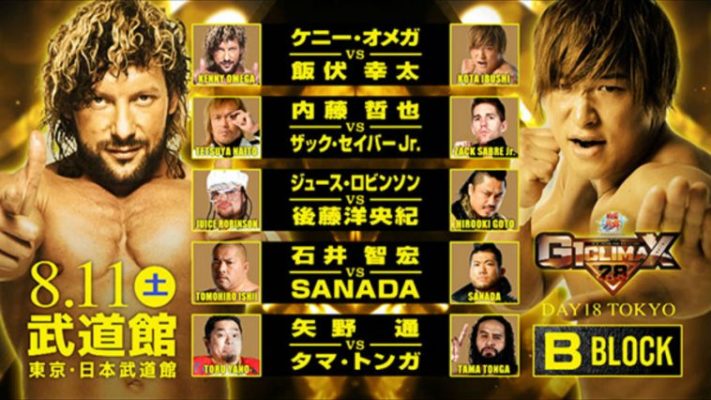 G1 Climax 28 Update: Remaining Schedule, Standings, & Tie-Breaking Scenarios