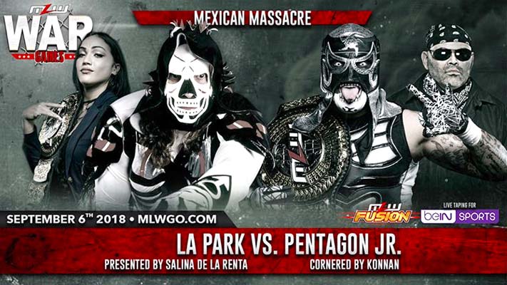 Pentagon Jr vs. LA Park Announced For MLW War Games