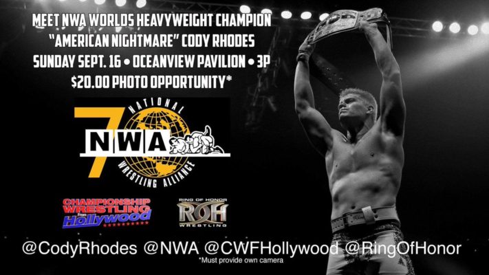 Cody Announces First NWA Booking For Next Weekend