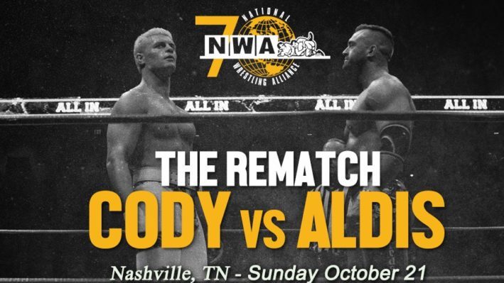 Match Stipulation For Cody Vs Nick Aldis NWA Title Rematch Announced