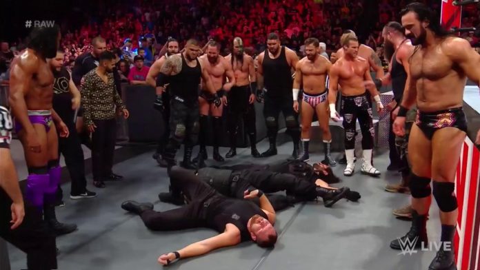 The Shield Taken Out RAW 