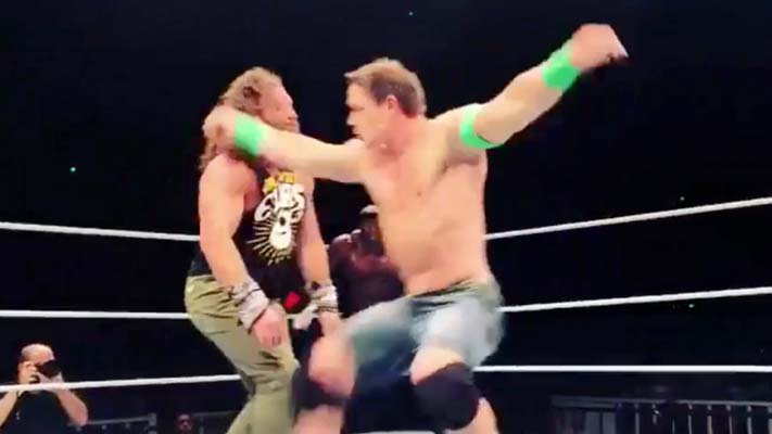 John Cena Debuts ‘Lightning Fist’ Finishing Move (Video)