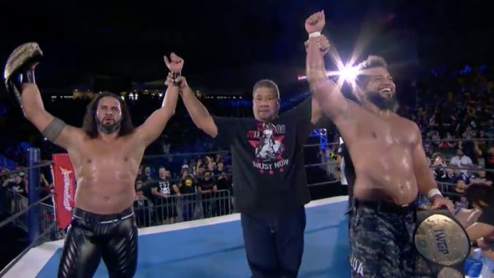 Guerrillas Of Destiny Defeat Young Bucks, Win IWGP Heavyweight Tag Titles