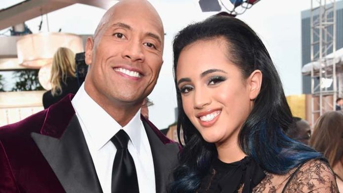 The Rock & His Daughter