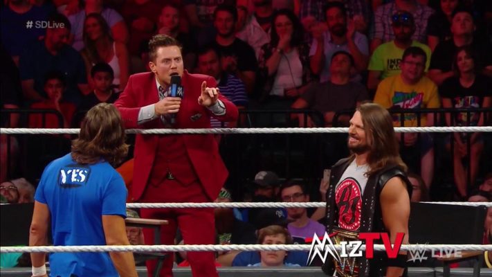 Miz TV Bryan Styles SmackDown