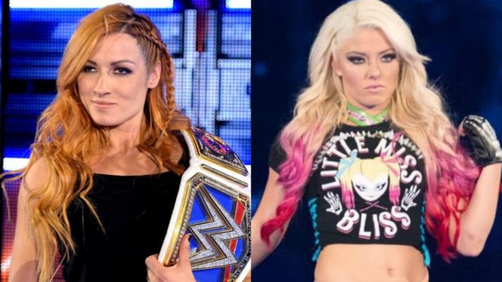 Alexa Bliss Talks How WWE Locker Room Found Out About Becky Lynch’s Pregnancy