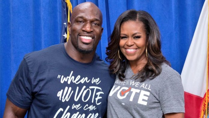 Titus O'Neil Michelle Obama