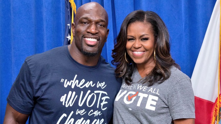 Titus O'Neil Michelle Obama