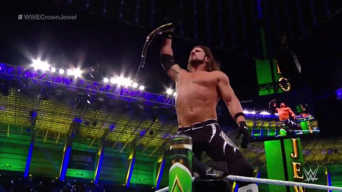 AJ Styles Crown Jewel