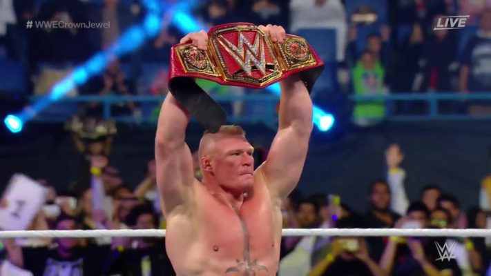 Brock Lesnar Crown Jewel