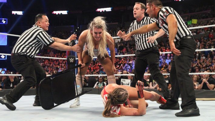 Flair vs rousey