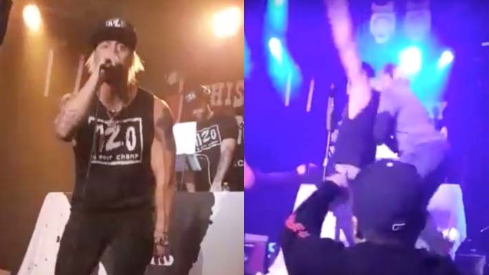 Enzo Amore Delivers Stone Cold Stunner At Rap Concert (Video)