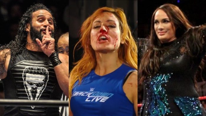 Tama Tonga Nia Jax Becky Lynch