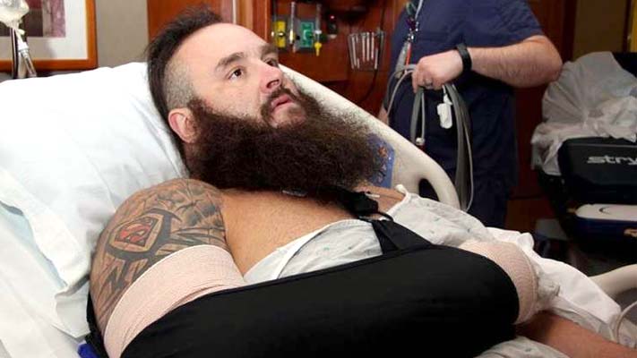 strowman injured