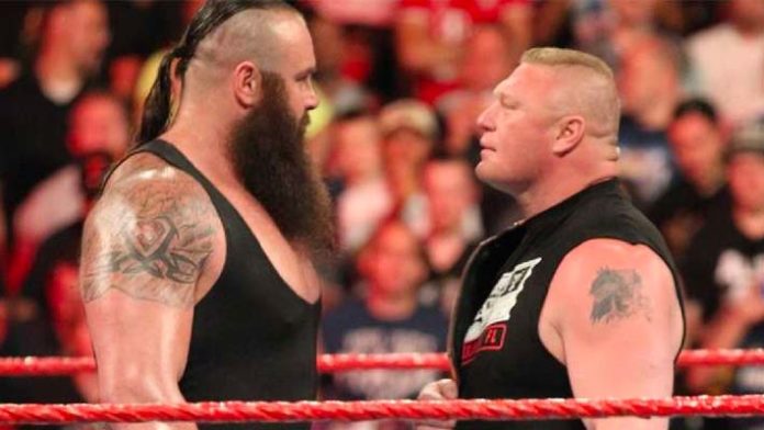 Braun Strowman Brock Lesnar