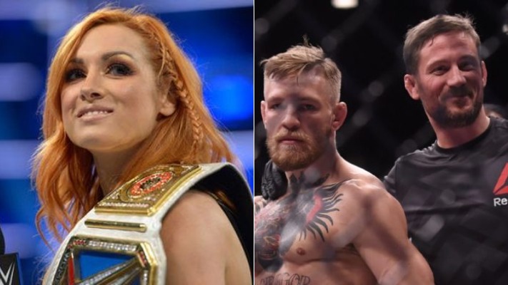 Becky Lynch Hints At Learning Deadly Move From Conor McGregor’s Coach