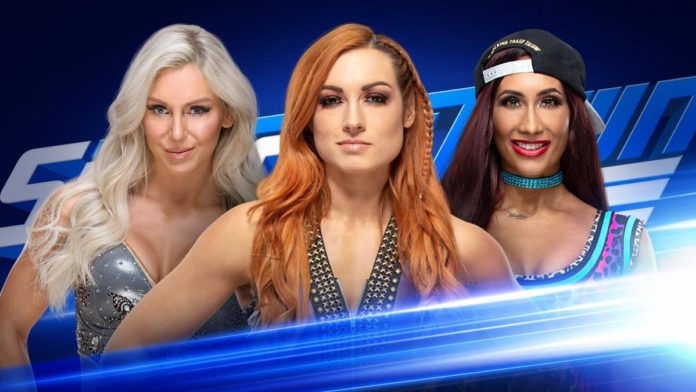 Becky Lynch vs Carmella vs Charlotte Flair