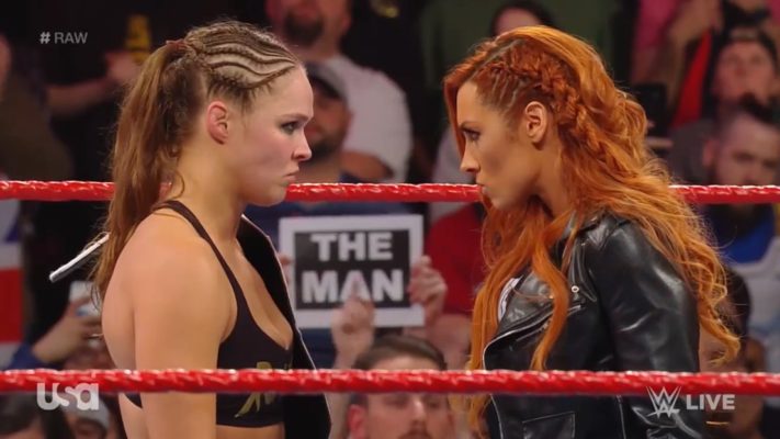 Ronda Becky RAW