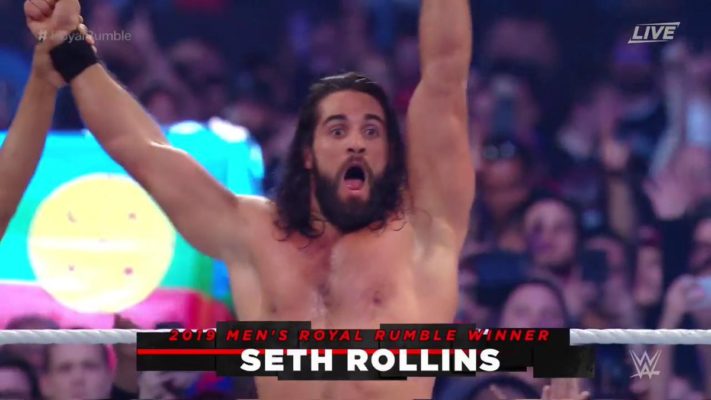 Seth Rollins Royal Rumble Winner